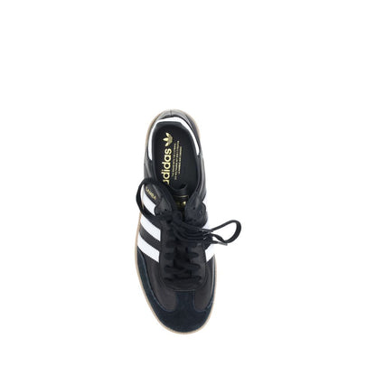 Black Calf Leather Bos Taurus Athletic Sneakers