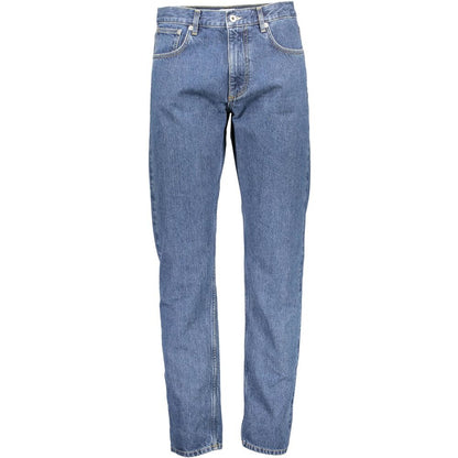Blue Cotton Men's Jeans