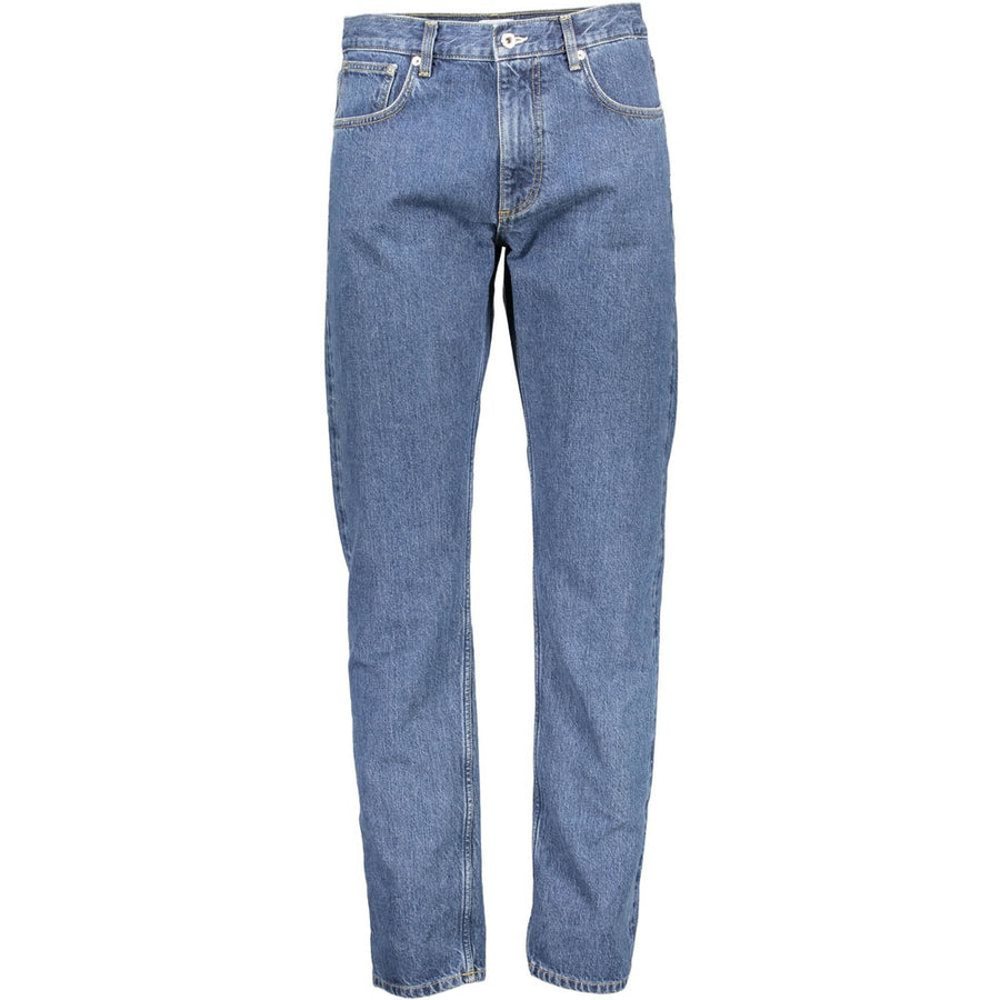 Blue Cotton Men's Jeans
