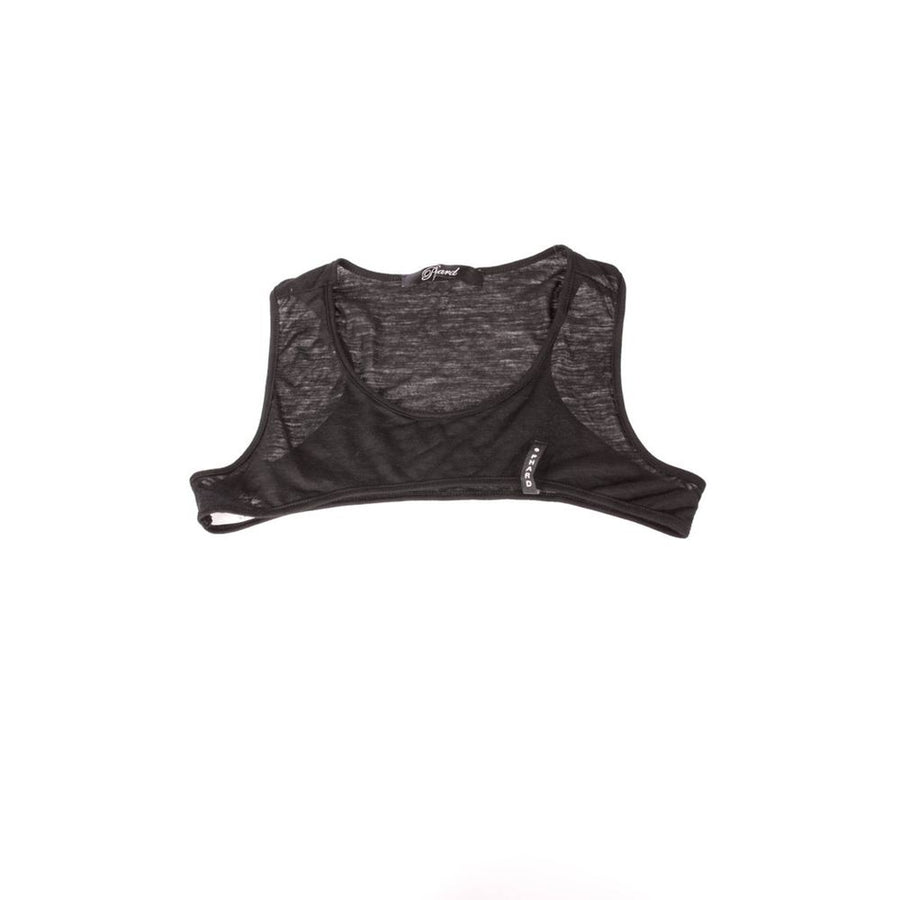 Black Viscose Women Intimate Top