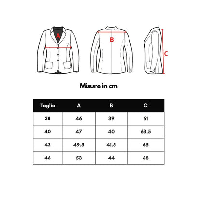 Red Polyamide Full-Length Jacket