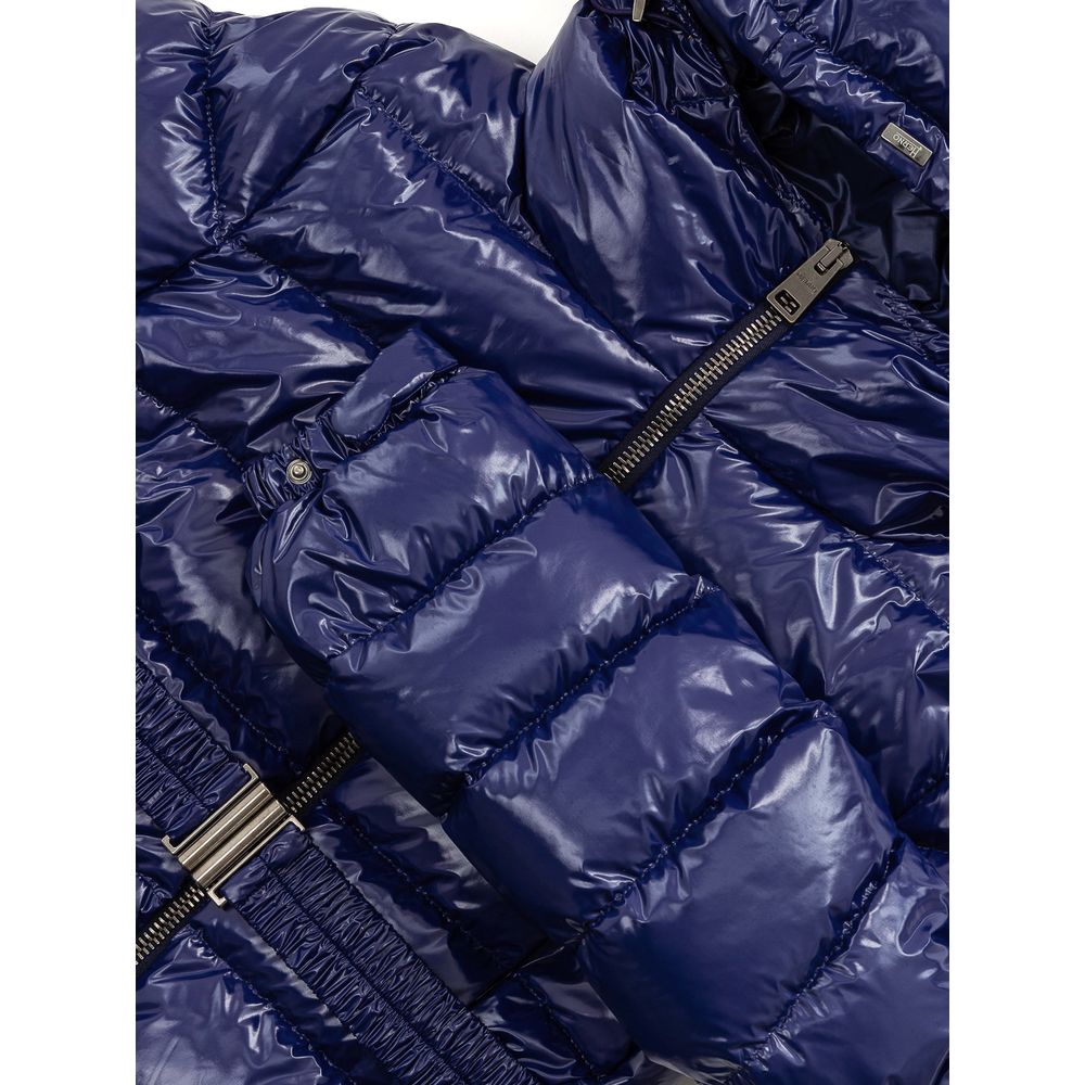 Blue Polyamide Coat