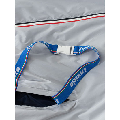 Gray Polyamide Shell Jacket