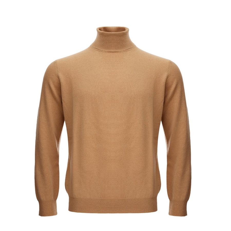 Brown Wool Turtleneck