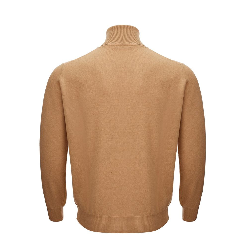 Brown Wool Turtleneck