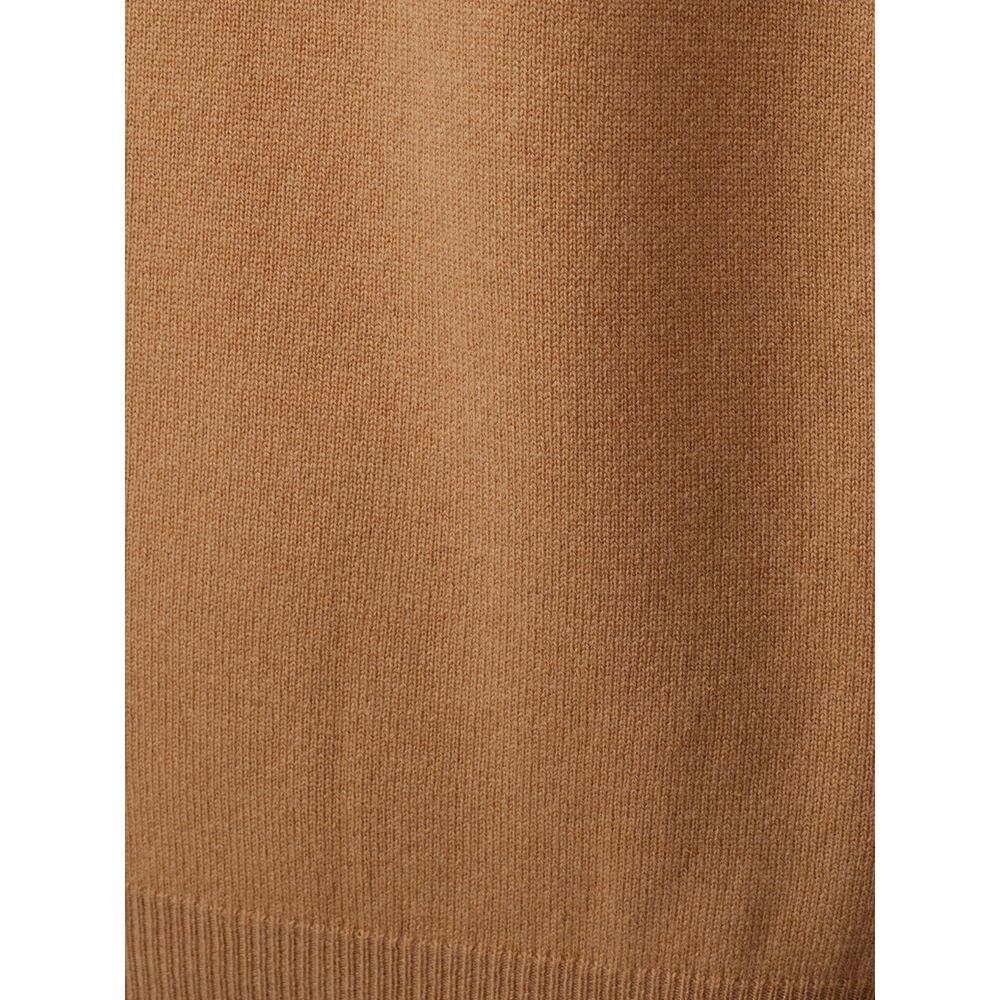 Brown Wool Turtleneck