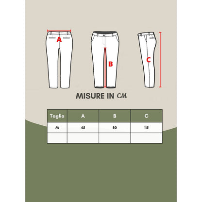 Blue Cotton Athletic Pants