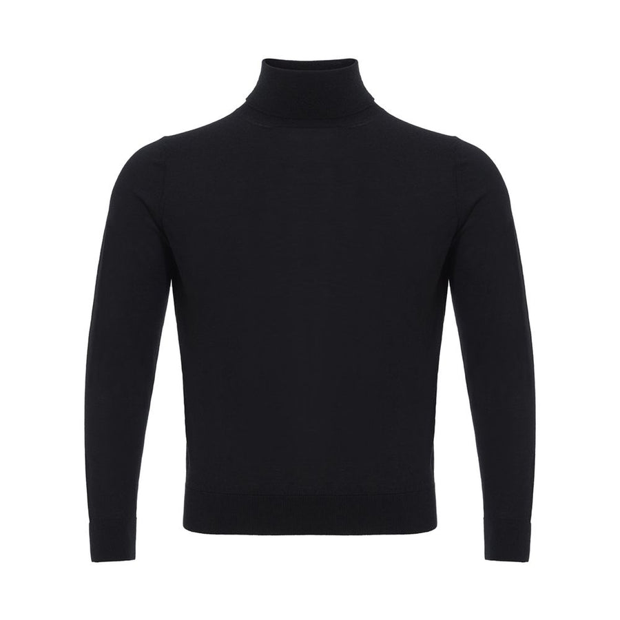 Black Cashmere Turtleneck