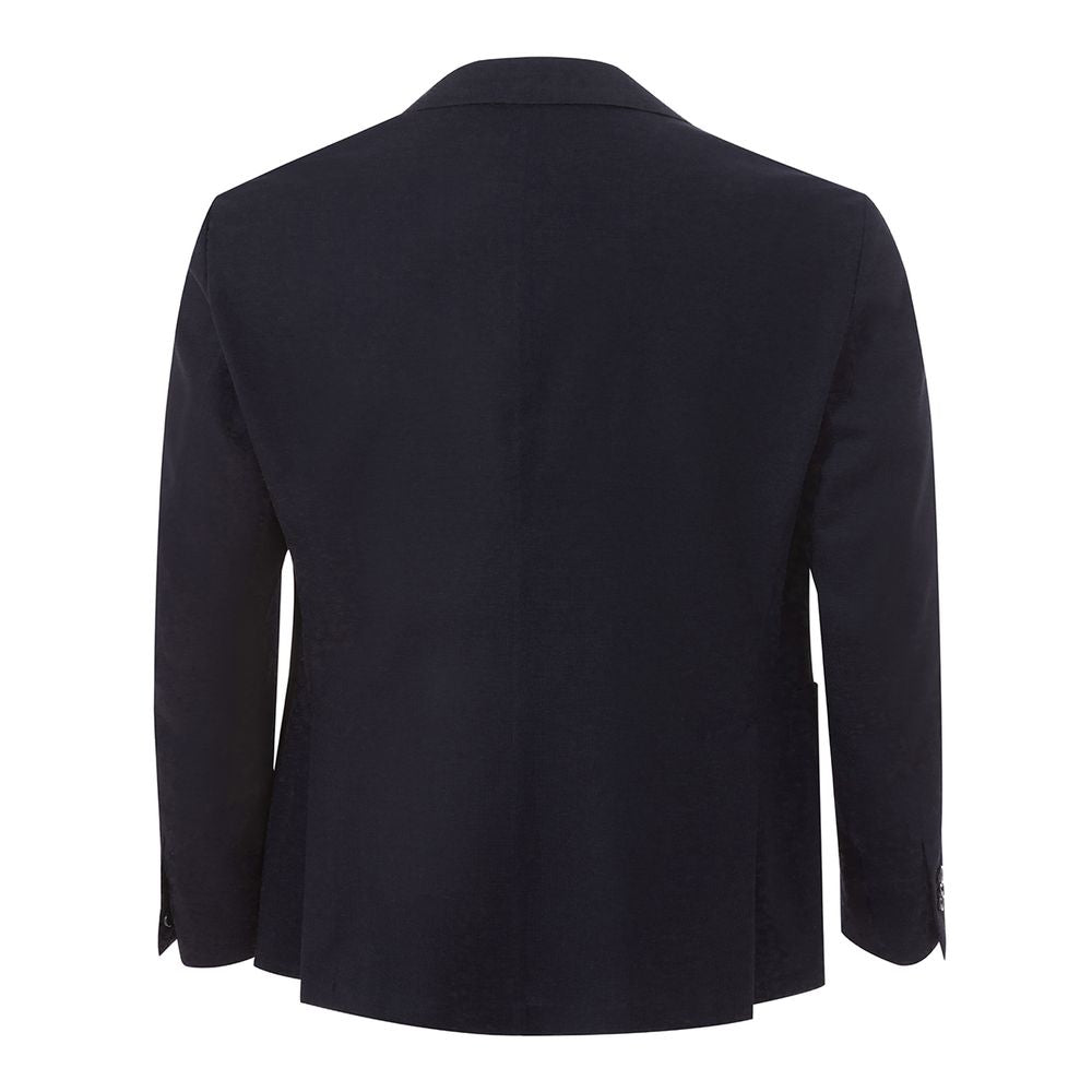 Blue Cotton Blazer