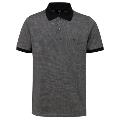 Black Cotton Polo Shirt