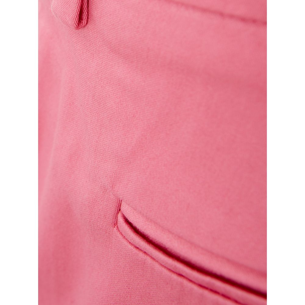 Pink Cotton Chino Pants