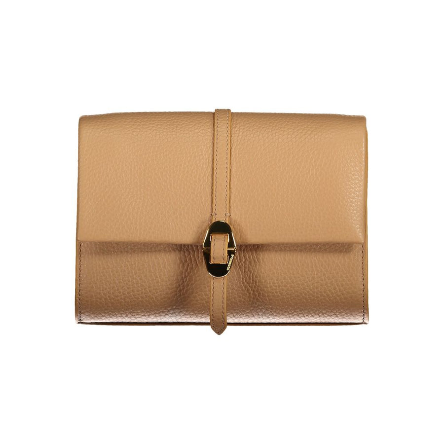 Marrone Leather Women Handbag