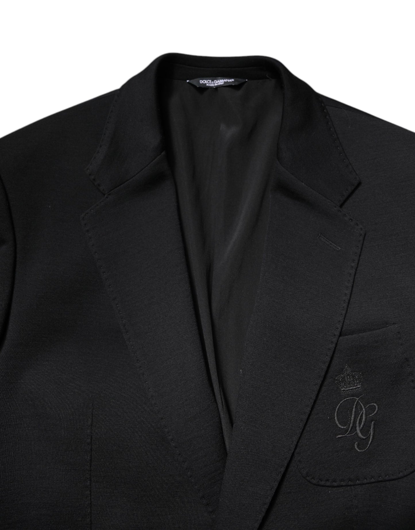 Black Wool Slim Fit Coat Blazer Jacket Suit