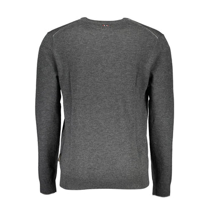 Grigio Wool Mens Sweater