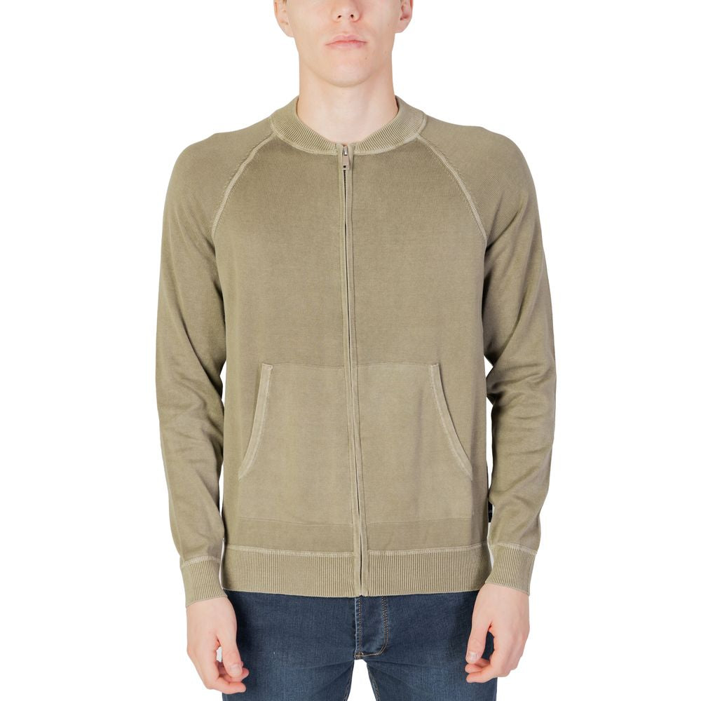 Green Cotton Sweatshirt