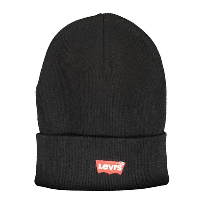 Black Marabou Men Cap