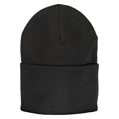 Black Marabou Men Cap