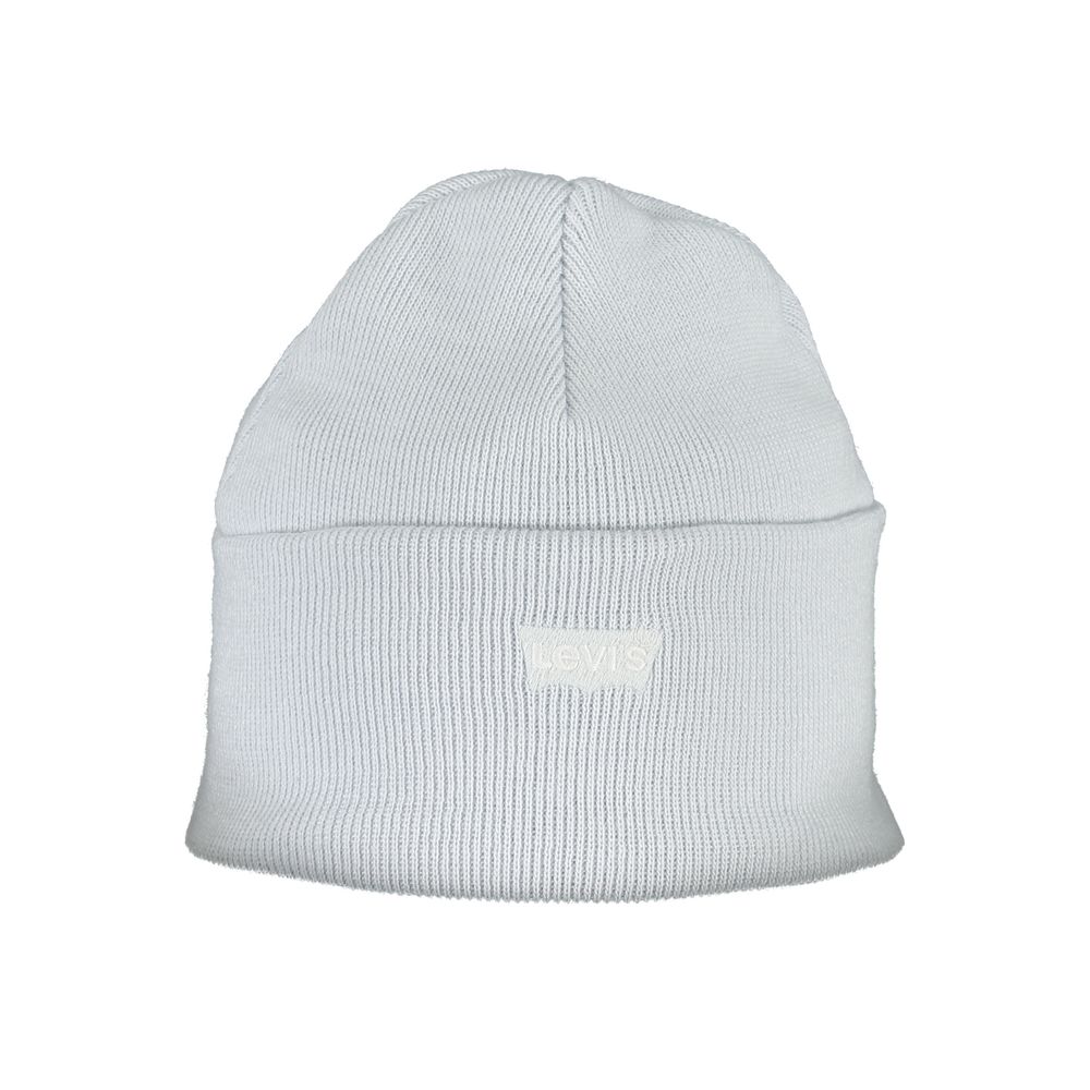 Light Blue Marabou Men Cap