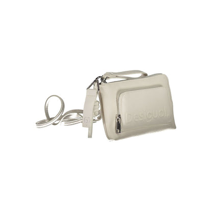 Bianco Poliuretano Women Shoulder Bag