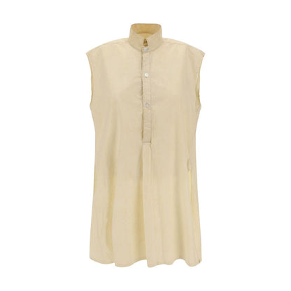 Cream Cotton Shirt