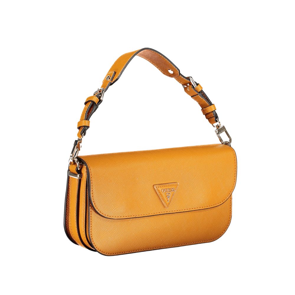 Arancione Poliuretano Women Handbag