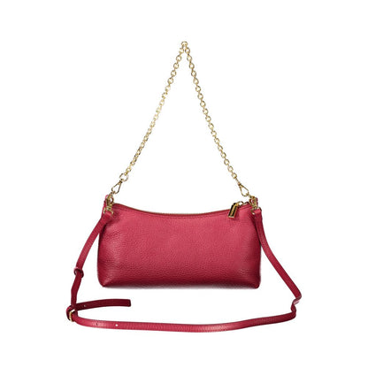 Red Leather Handbag