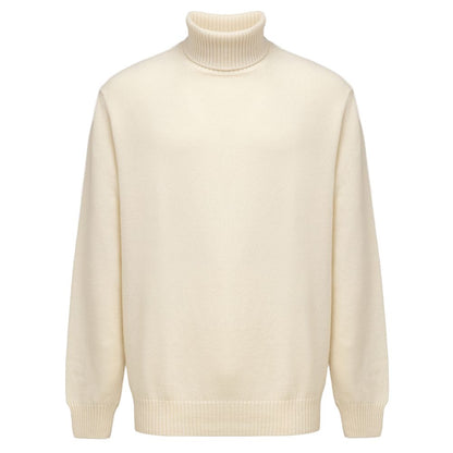 White Cashmere Turtleneck