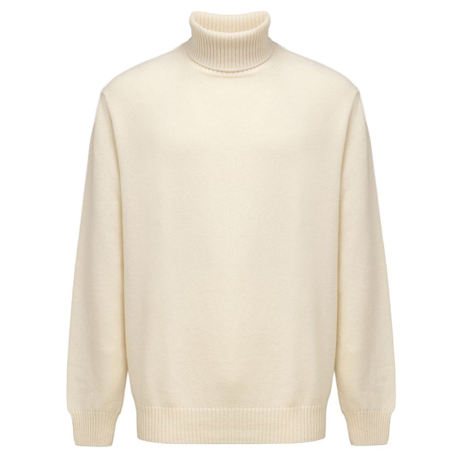 White Cashmere Turtleneck
