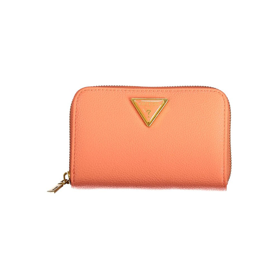 Arancione Polyurethane Women Wallet
