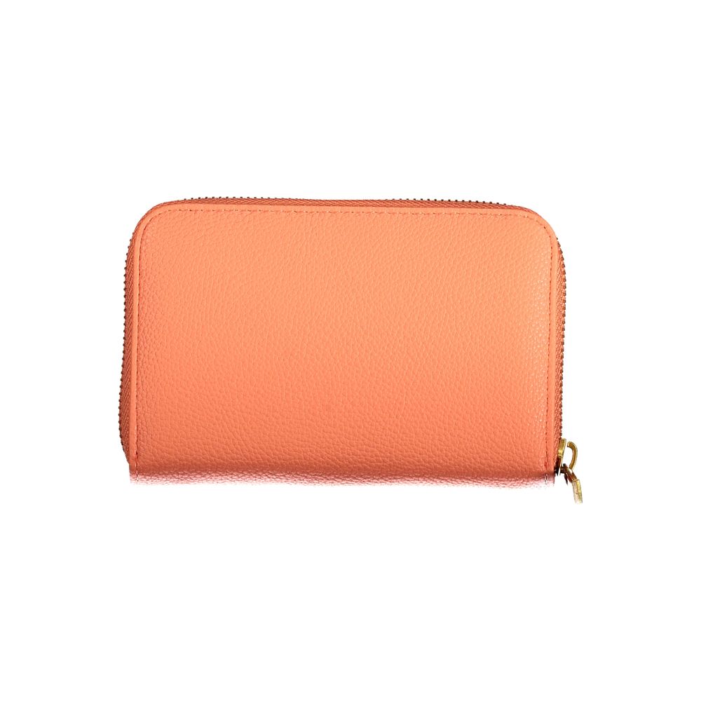 Arancione Polyurethane Women Wallet
