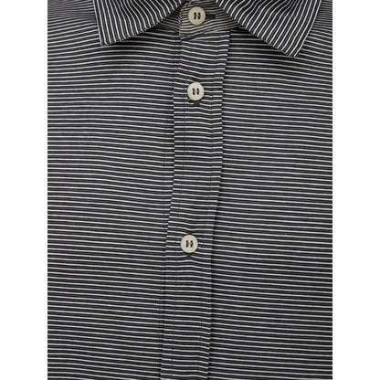 Bicolor Cotton Dress Shirt