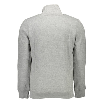 Gray Cotton Men's Sweater