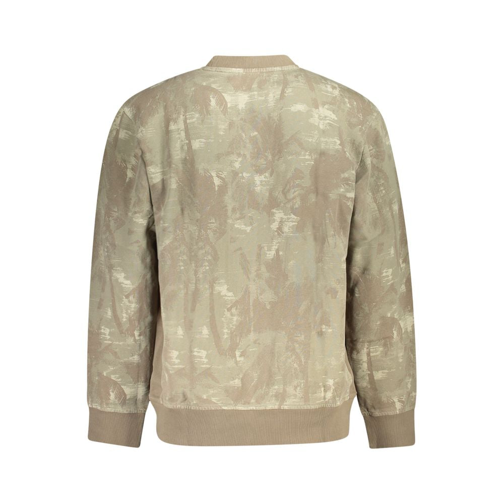 Brown Cotton Sweatshirt