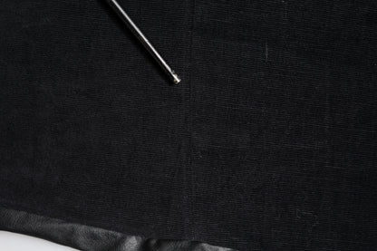 Black Cotton Cargo Jogger Sweatpants Pants