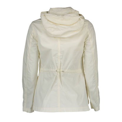 White Cotton Women Jacket