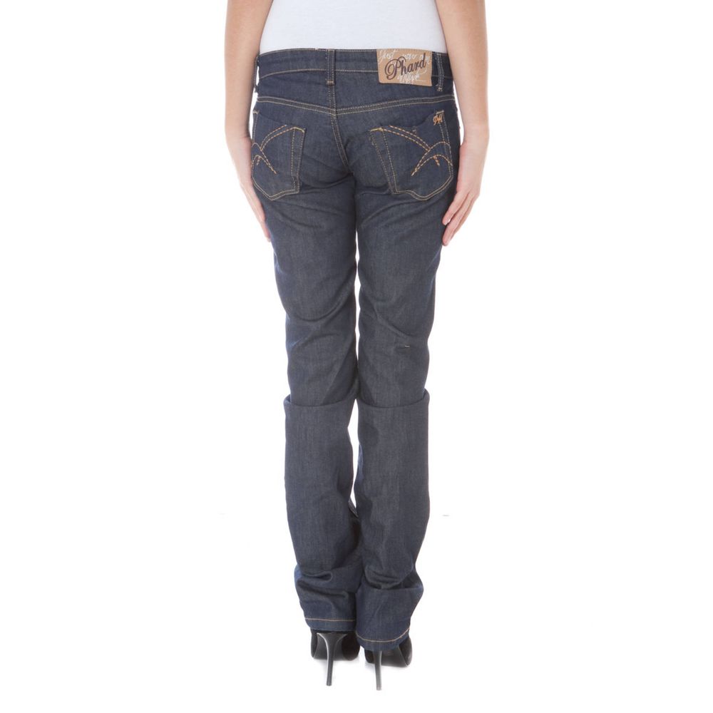 Blue Cotton Jeans Denim
