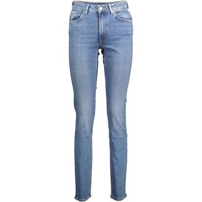 Blue Cotton Jeans Denim