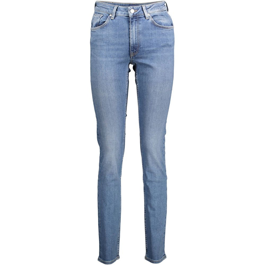 Blue Cotton Jeans Denim