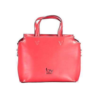 Red Polyethylene Women Handbag