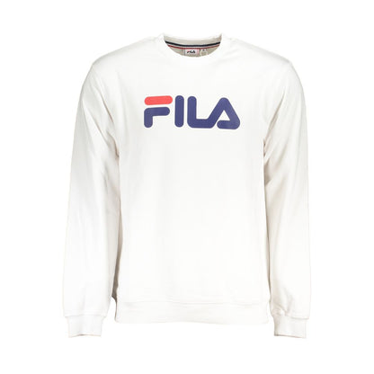 White Cotton Sweatshirt
