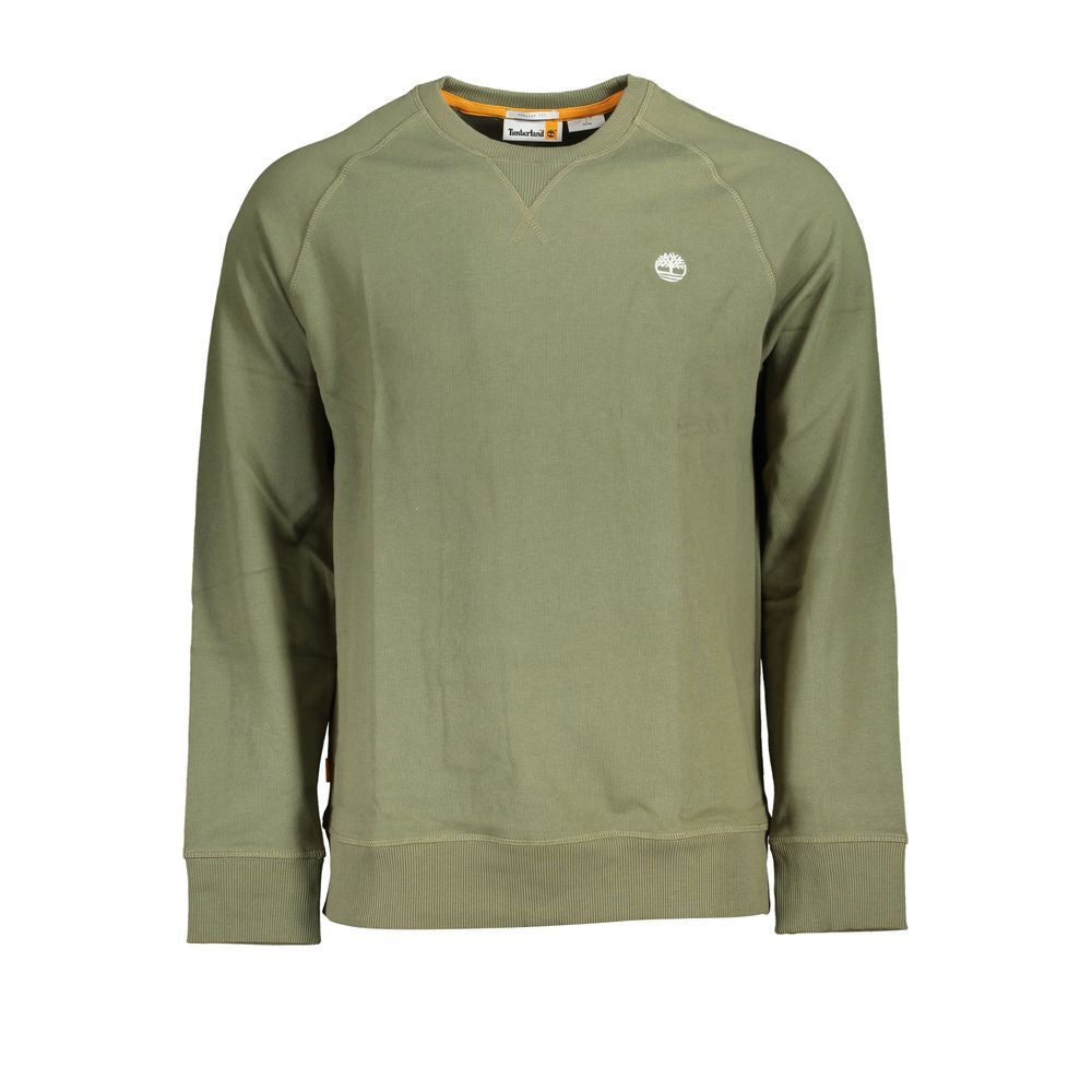 Green Cotton Sweatshirt