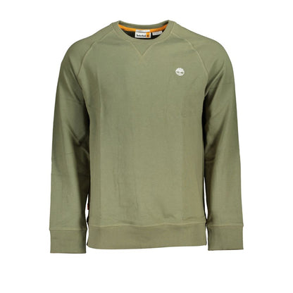 Green Cotton Sweatshirt