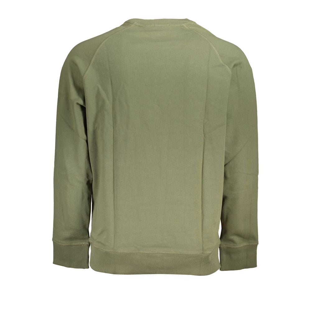 Green Cotton Sweatshirt