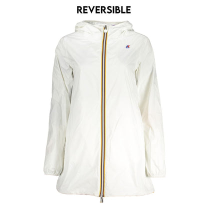 White Polyester Jackets & Coat