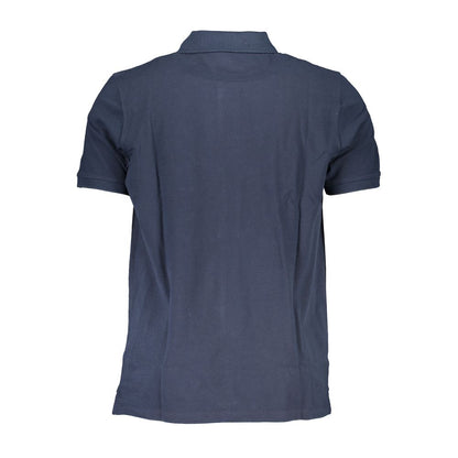 Blu Organic Cotton Men Polo Shirt