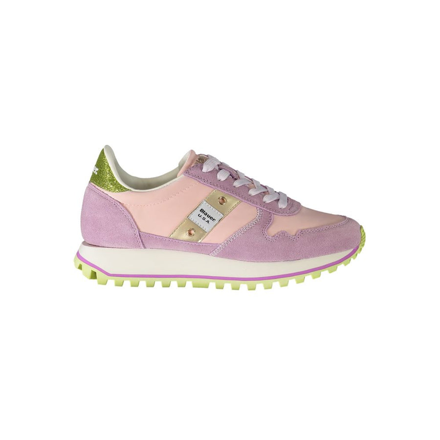 Rosa Poliuretano Donna Sneaker
