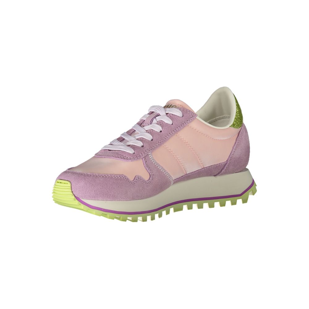 Rosa Poliuretano Donna Sneaker