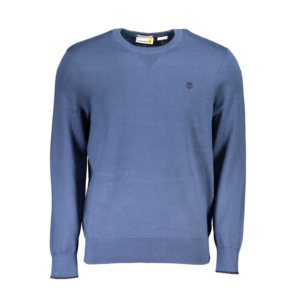 Blue Organic Cotton Men Sweater
