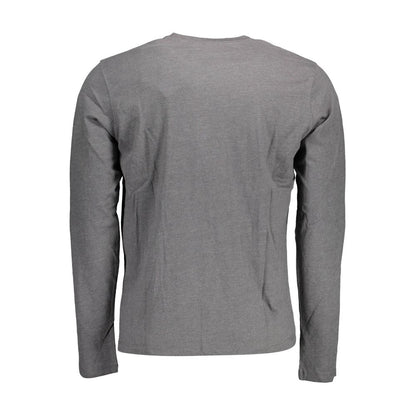 Grey Cotton Mens T-Shirt