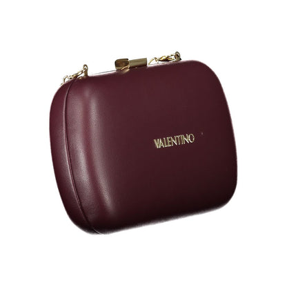 Rosso Poliuretano Women Handbag